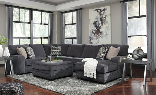 Tracling 3-Piece Sectional with Ottoman at Towne & Country Furniture (AL) furniture, home furniture, home decor, sofa, bedding