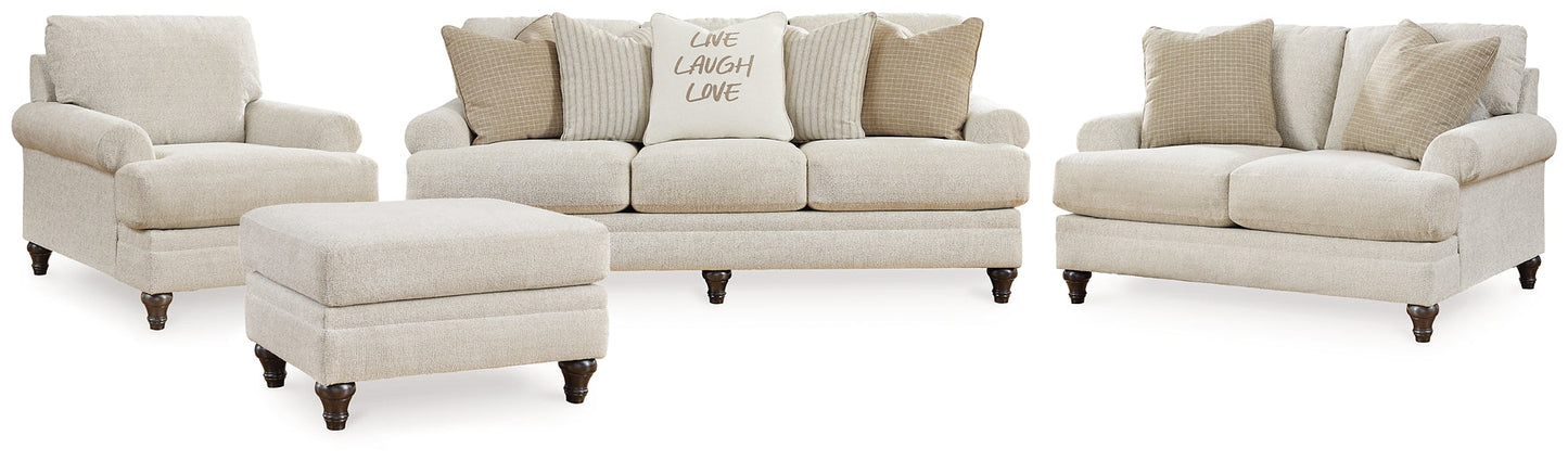 Valerani Sofa, Loveseat, Chair and Ottoman at Towne & Country Furniture (AL) furniture, home furniture, home decor, sofa, bedding