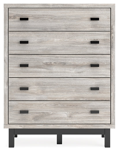 Vessalli Five Drawer Wide Chest at Towne & Country Furniture (AL) furniture, home furniture, home decor, sofa, bedding