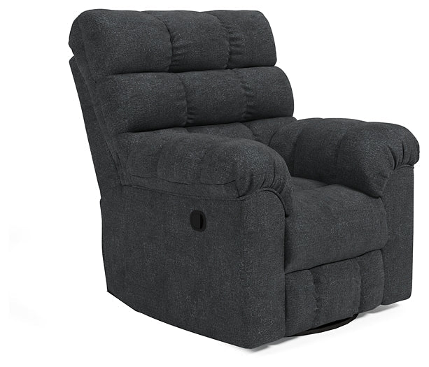 Wilhurst Swivel Rocker Recliner at Towne & Country Furniture (AL) furniture, home furniture, home decor, sofa, bedding