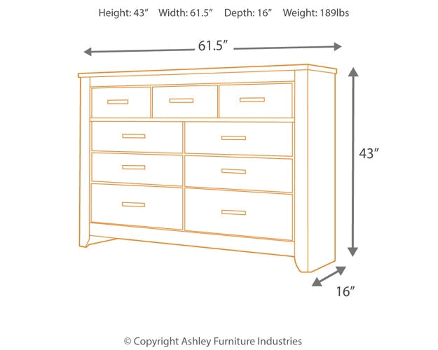 Zelen Full Panel Bed with Dresser at Towne & Country Furniture (AL) furniture, home furniture, home decor, sofa, bedding