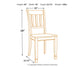 Ashley Express - Whitesburg Dining Room Side Chair (2/CN)