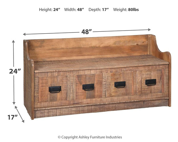 Ashley Express - Garrettville Storage Bench