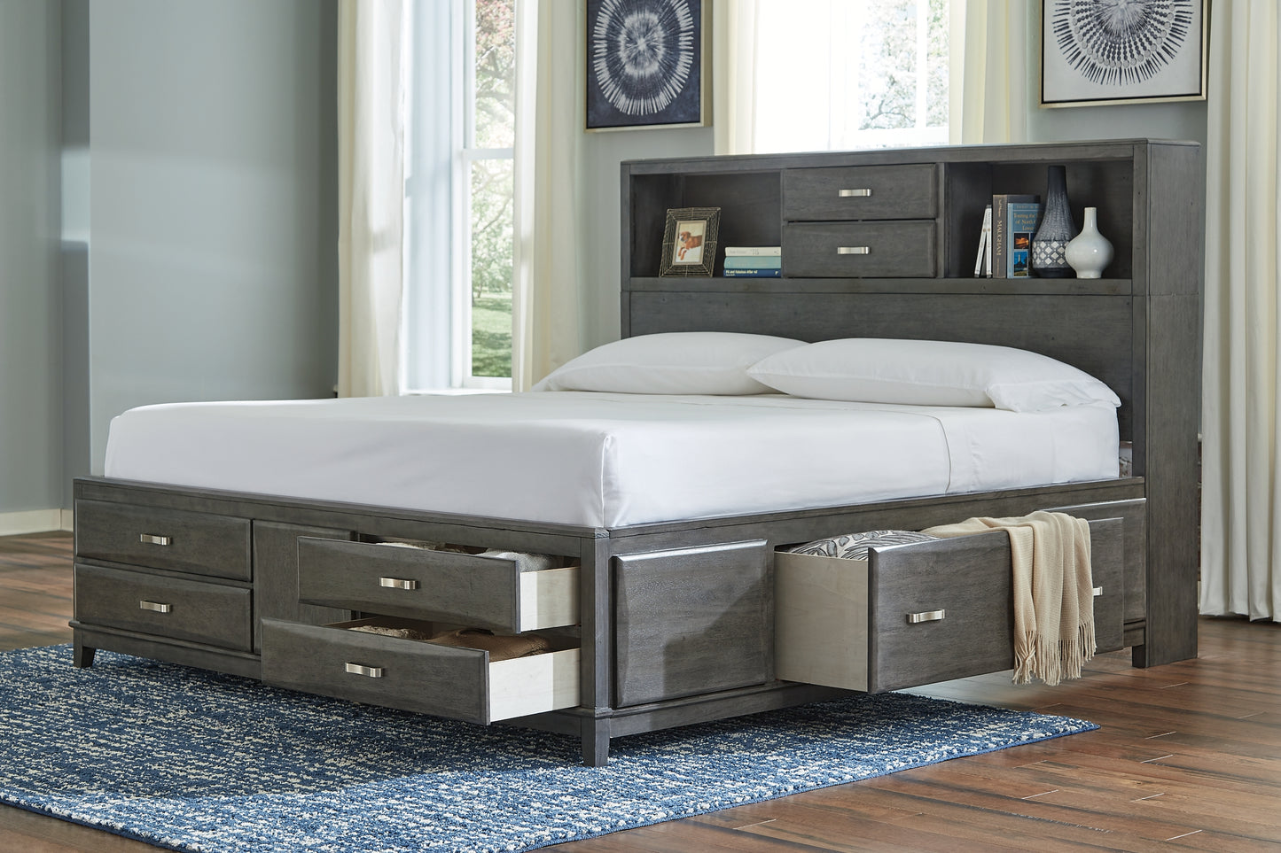 Ashley Express - Caitbrook  Storage Bed With 8 Drawers