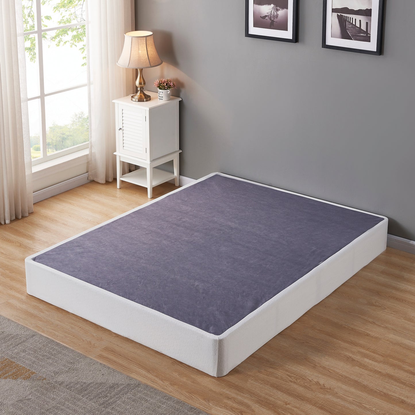 Ashley Express - 8 Inch Chime Innerspring Mattress with Foundation