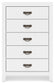 Binterglen Five Drawer Chest