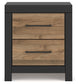 Ashley Express - Vertani Two Drawer Night Stand