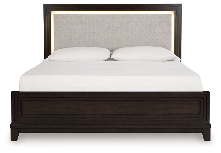 Ashley Express - Neymorton Queen Upholstered Panel Bed