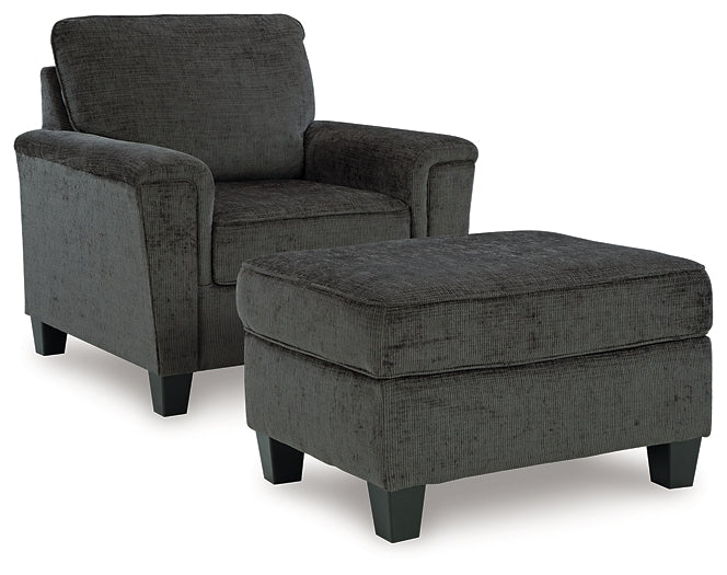 Erinslane Chair and Ottoman