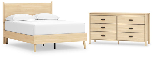 Ashley Express - Cabinella Full Platform Panel Bed with Dresser