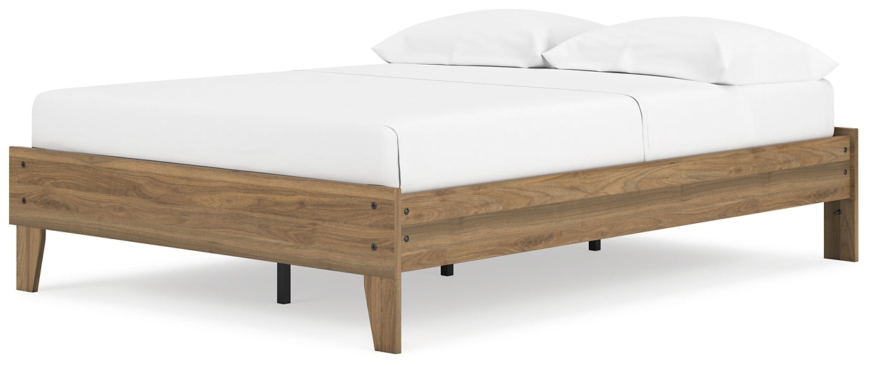 Ashley Express - Deanlow Full Platform Bed with Dresser, Chest and 2 Nightstands