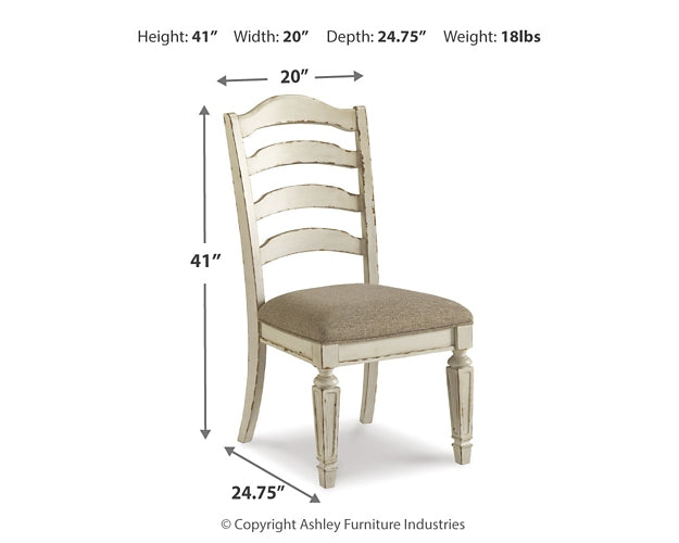 Ashley Express - Realyn Dining UPH Side Chair (2/CN)