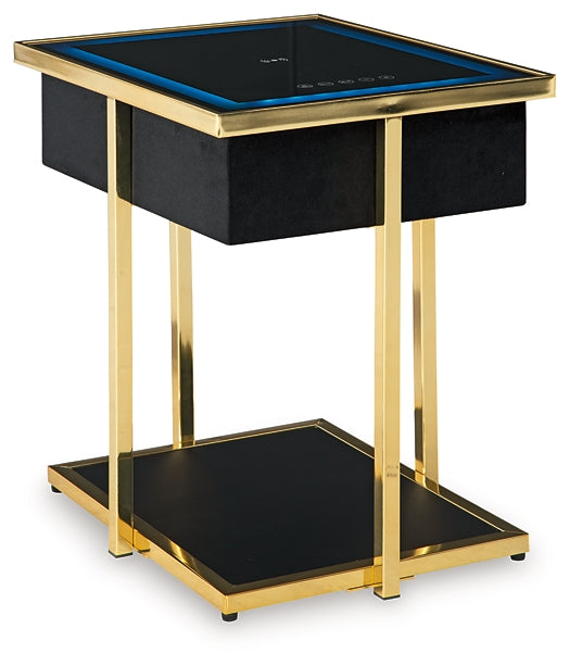 Ashley Express - Rexwell Accent Table with Speaker