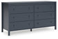 Ashley Express - Simmenfort Full Platform Bed with Dresser and 2 Nightstands