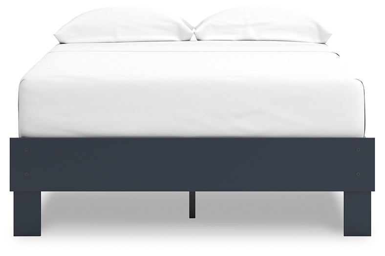 Ashley Express - Simmenfort Full Platform Bed with 2 Nightstands